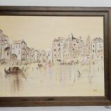 Marine painting signed