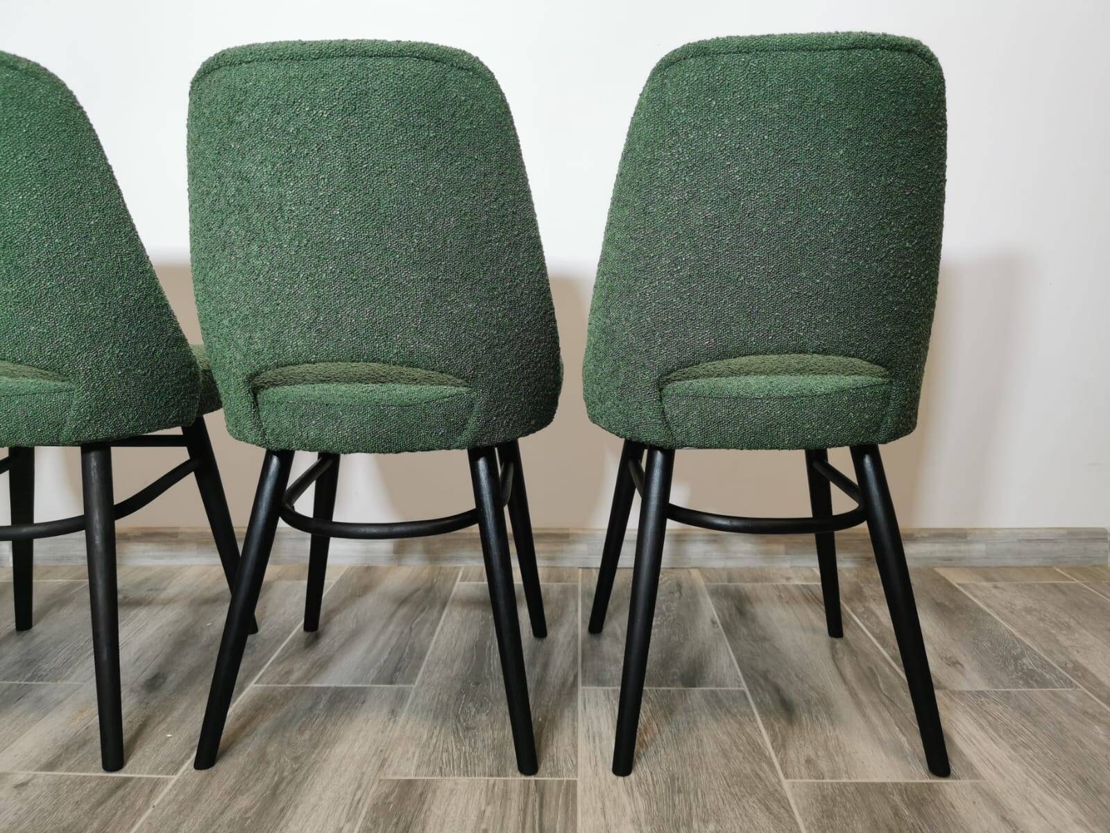 Dining Chairs by Radomir Hoffman for Ton, 1950s, Set of 4