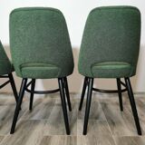 Dining Chairs by Radomir Hoffman for Ton, 1950s, Set of 4