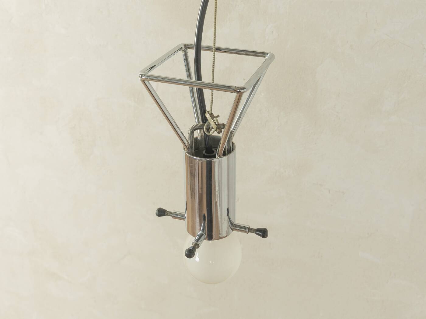 Murano glass ceiling lamp by Carlo Nason for Mazzega, 1970s