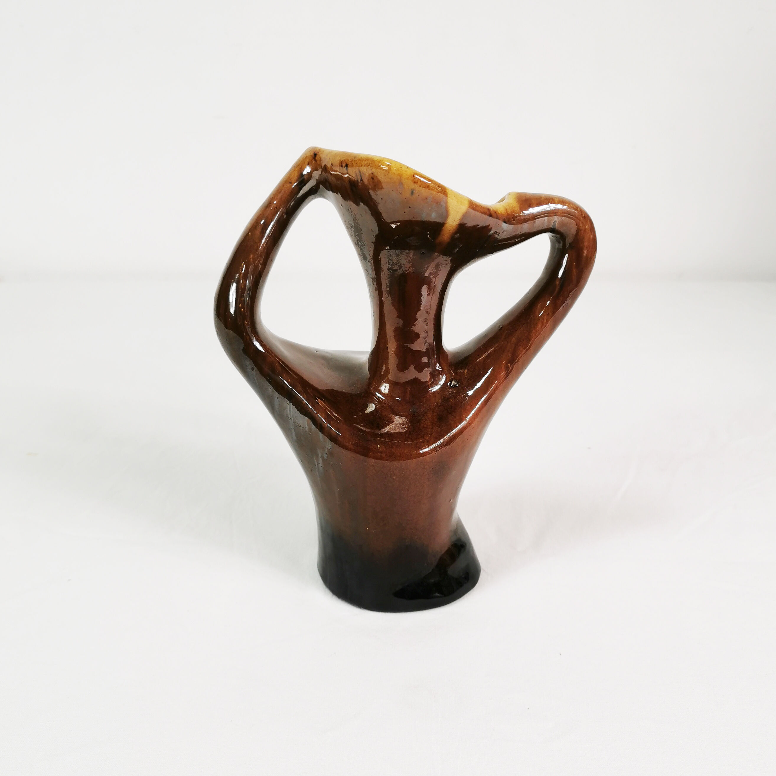 Modernist vase, Ceramika Krakowska, designed by M. Garga, 1960s