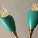 Double vintage Italian wall light 1950s