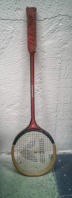 Former racket of Squash Donnay
