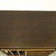 70s rattan hi-fi cabinet