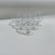 Box of 6 digestive glasses in lorraine crystal 50