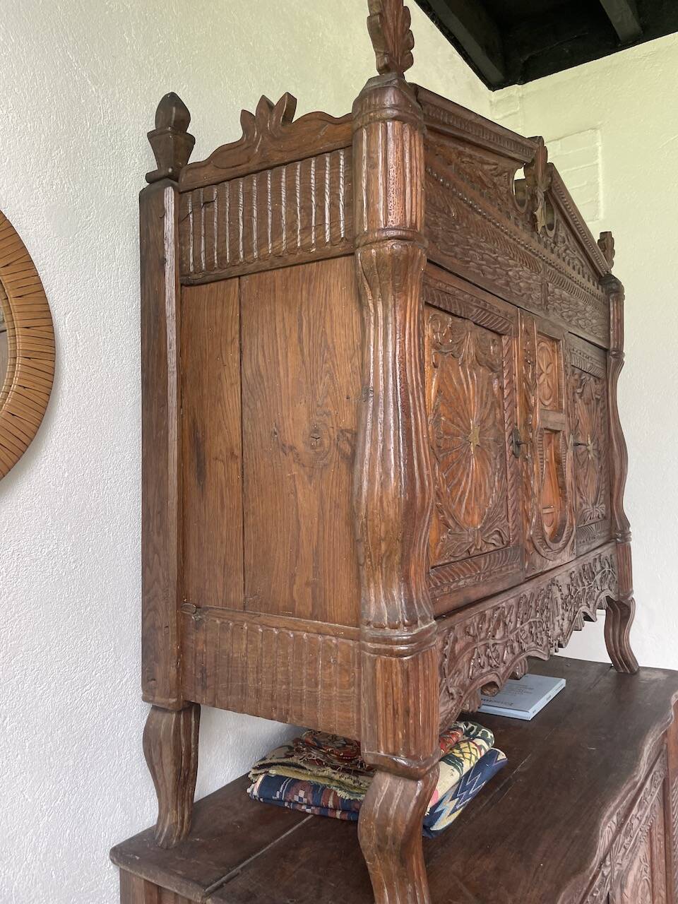 Auvergne brutalist folk art furniture 1890