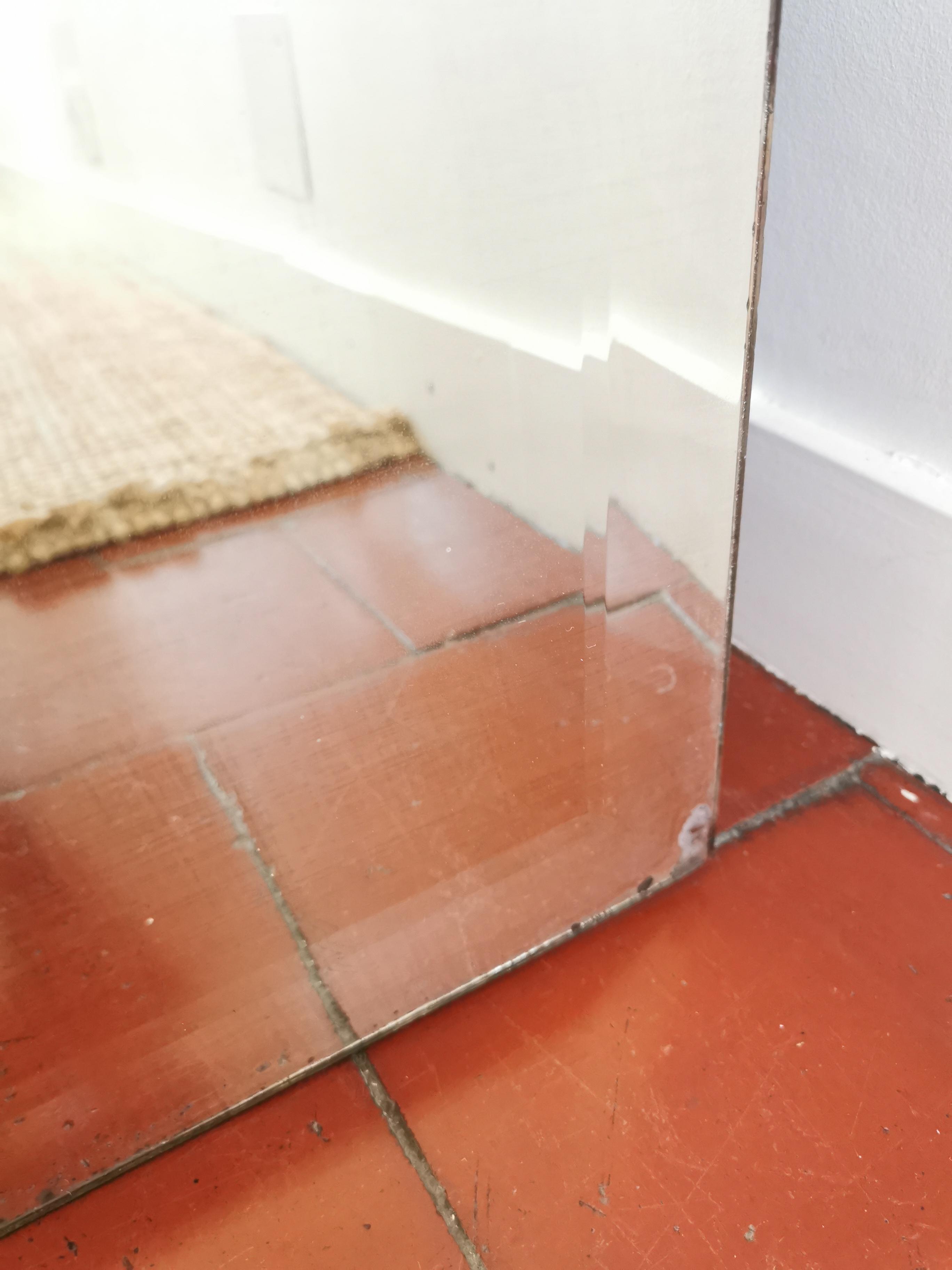 Art Deco beveled mirror