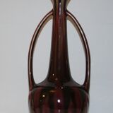 Vase Art Déco en barbotine de De Bruyn