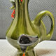 Pitcher in barbotine
