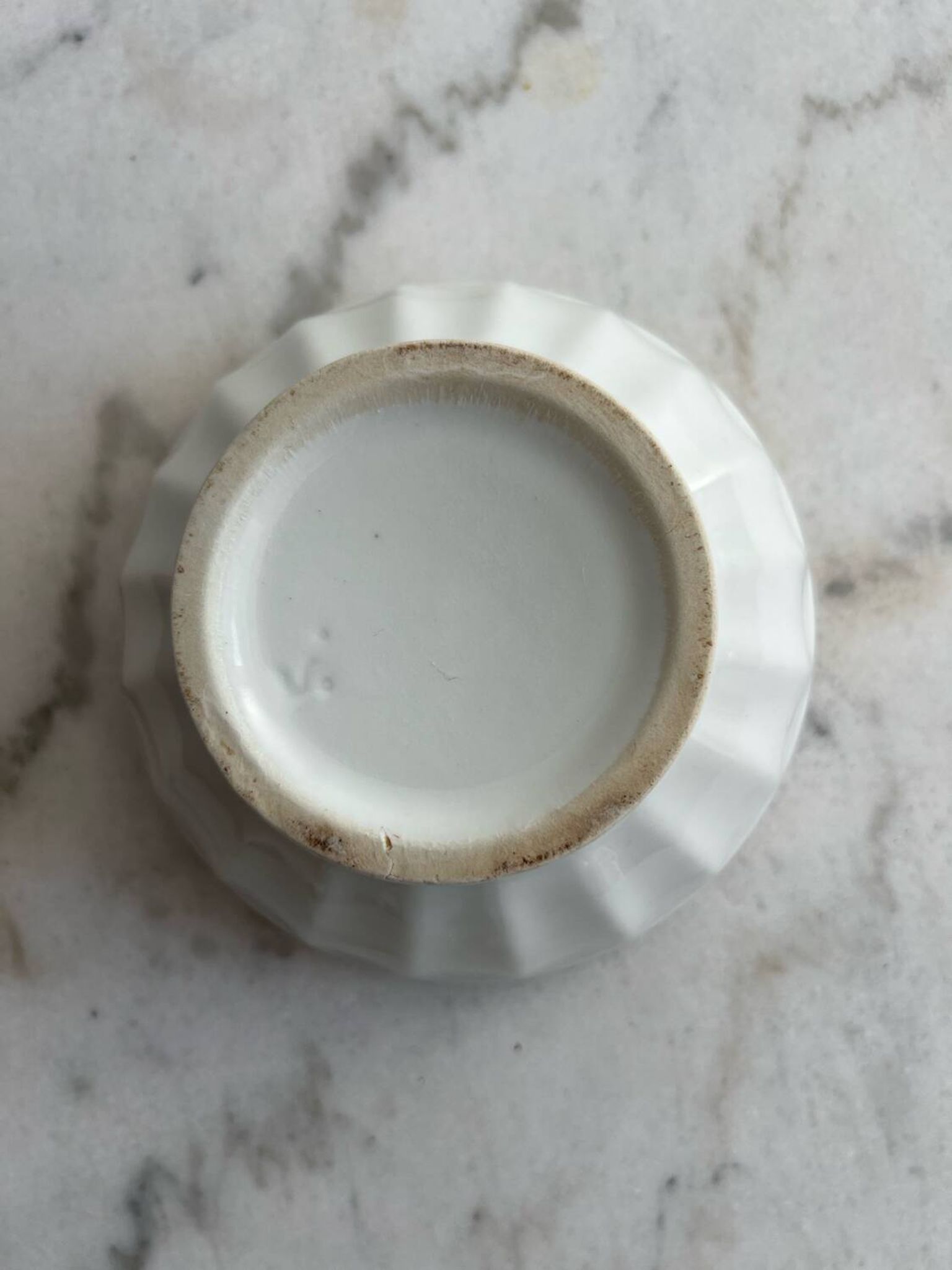 Bol avec bordure doré