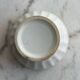 Bowl with gold rim