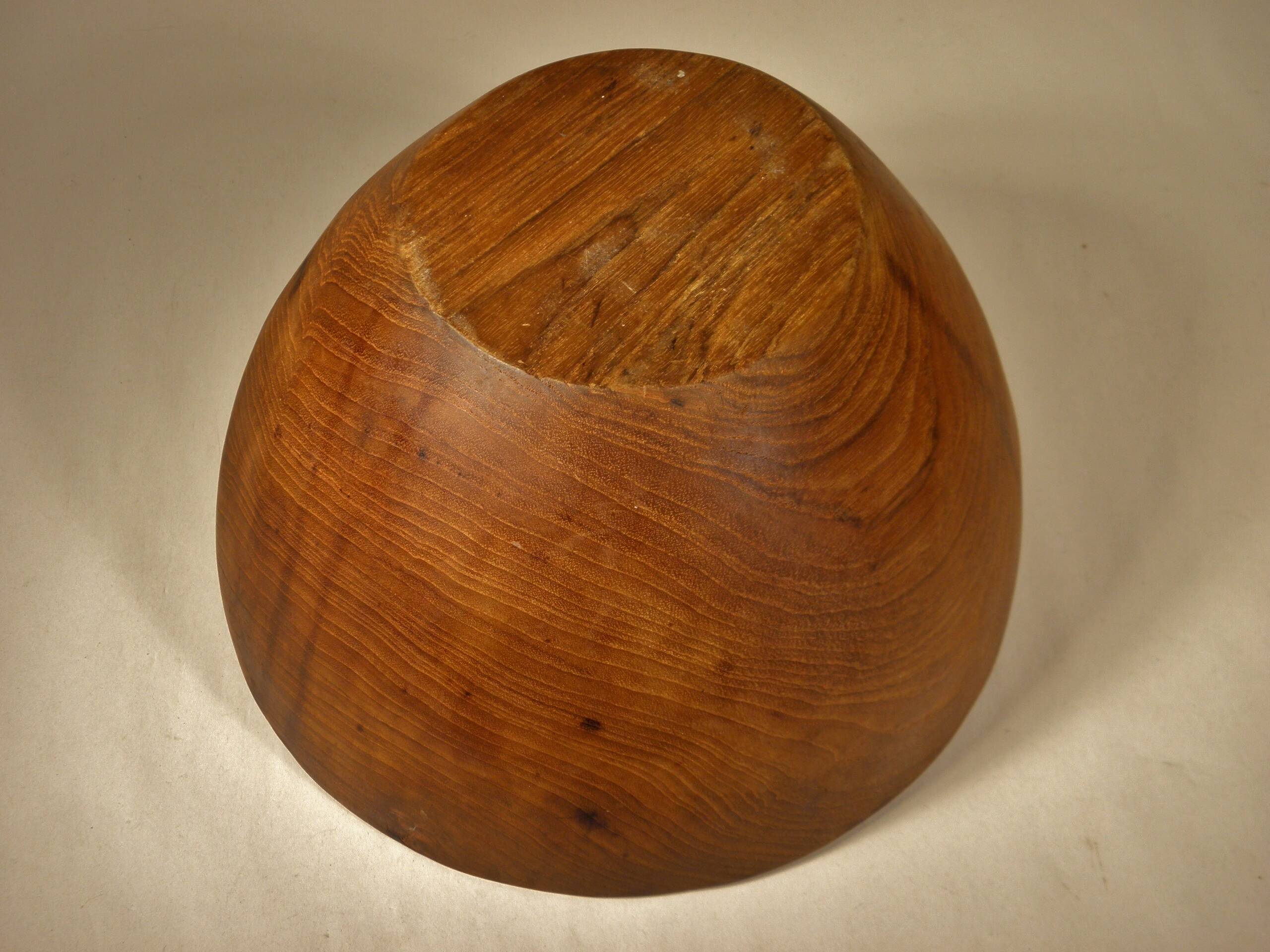 Saladier, coupe en teck 25 cm