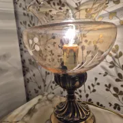 Pair of vintage Targetti bedside lamps - Candle bulb night lights