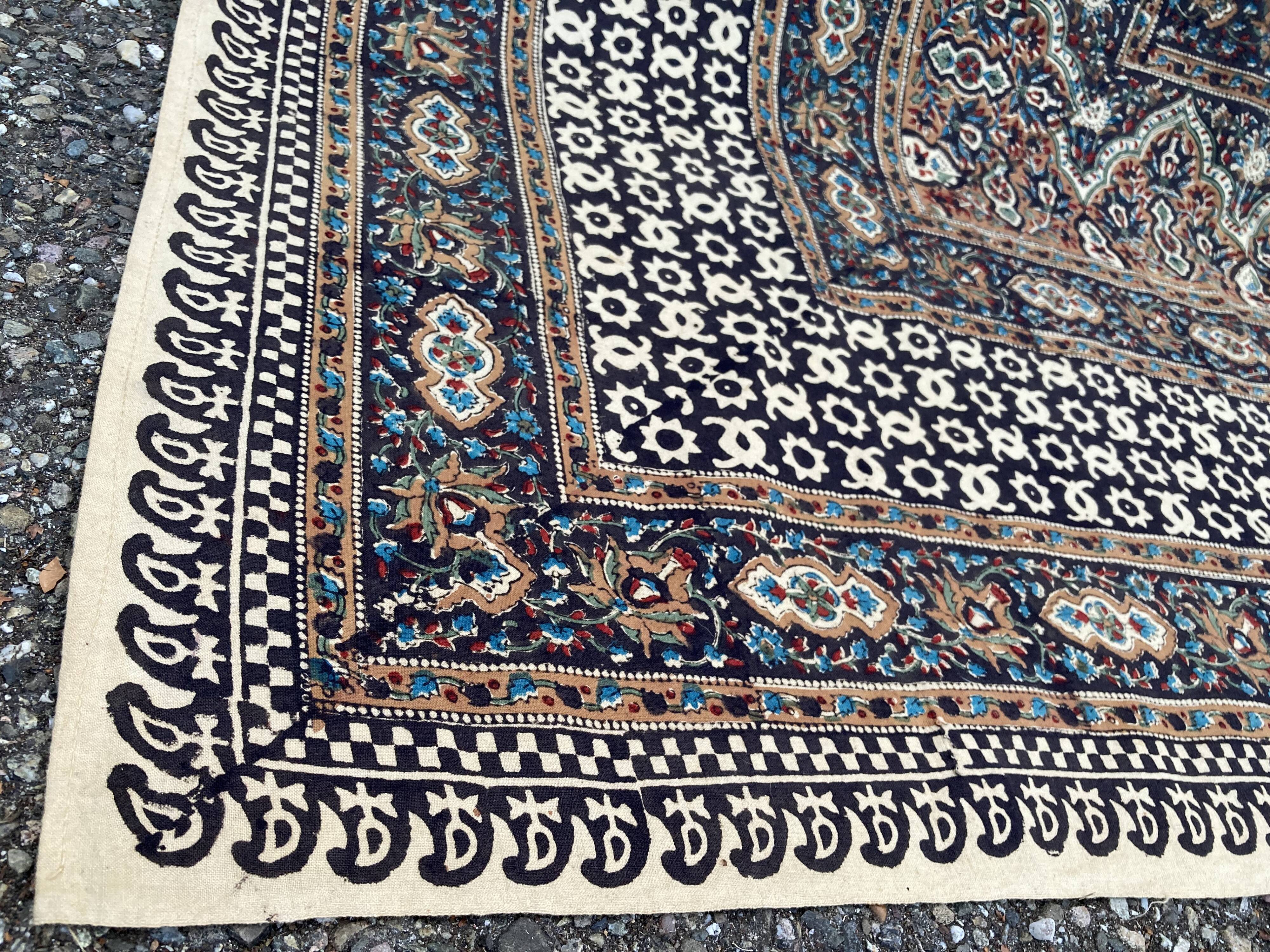 Embroidery kalamkari fabric