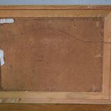 Lennart Hall, Swedish abstract painting, 1960s, Oil on panel, Framed