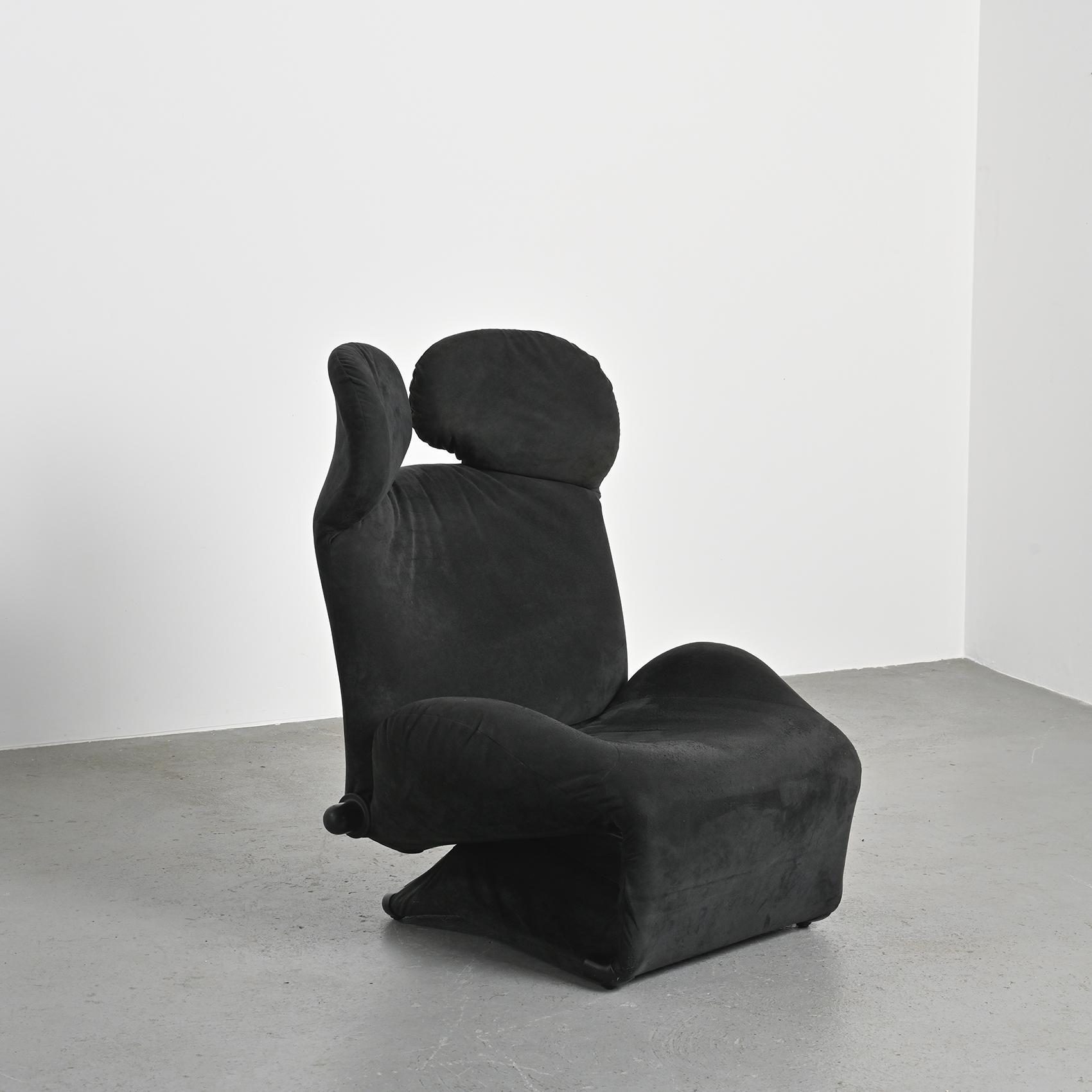 Modular armchair "Wink" by Toshiyuki Kita, Cassina edition, Italy, circa 1980