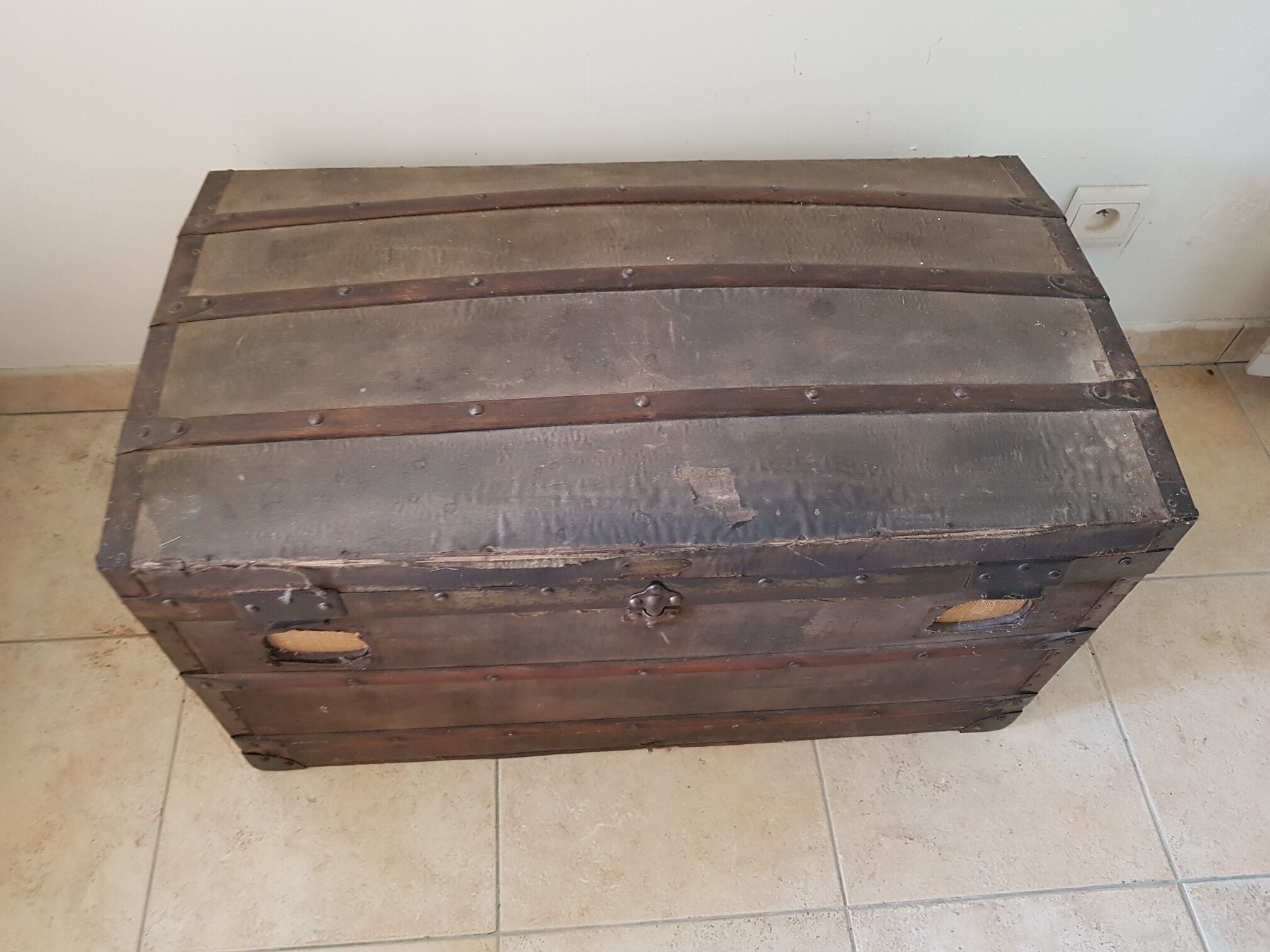 Malle bombée début XXe