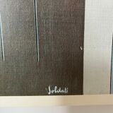 Vintage abstract art poster