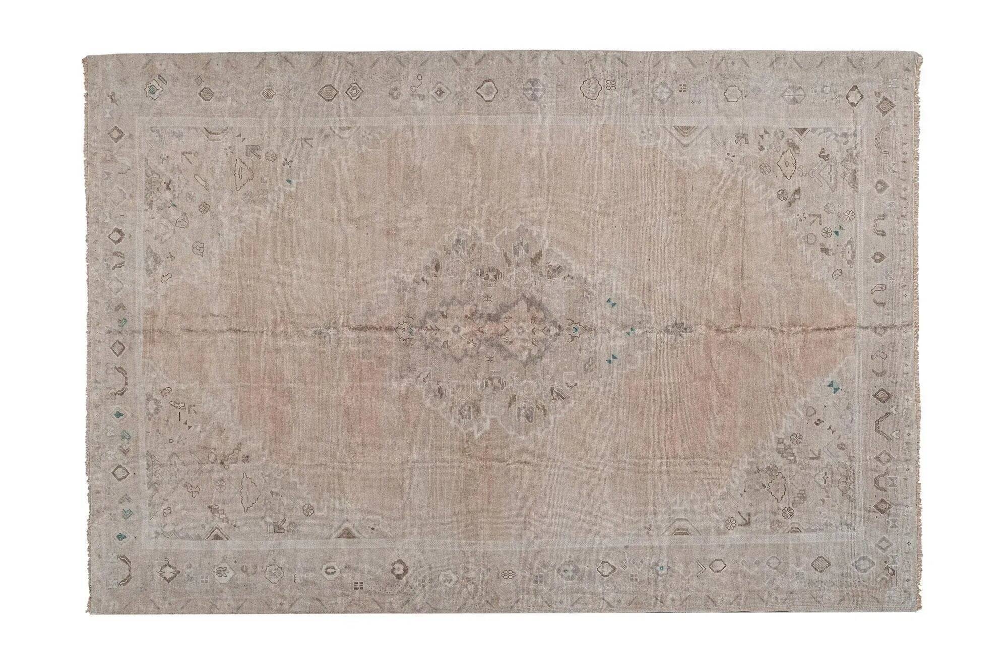 Vintage Turkish handmade rug 181x270 cm