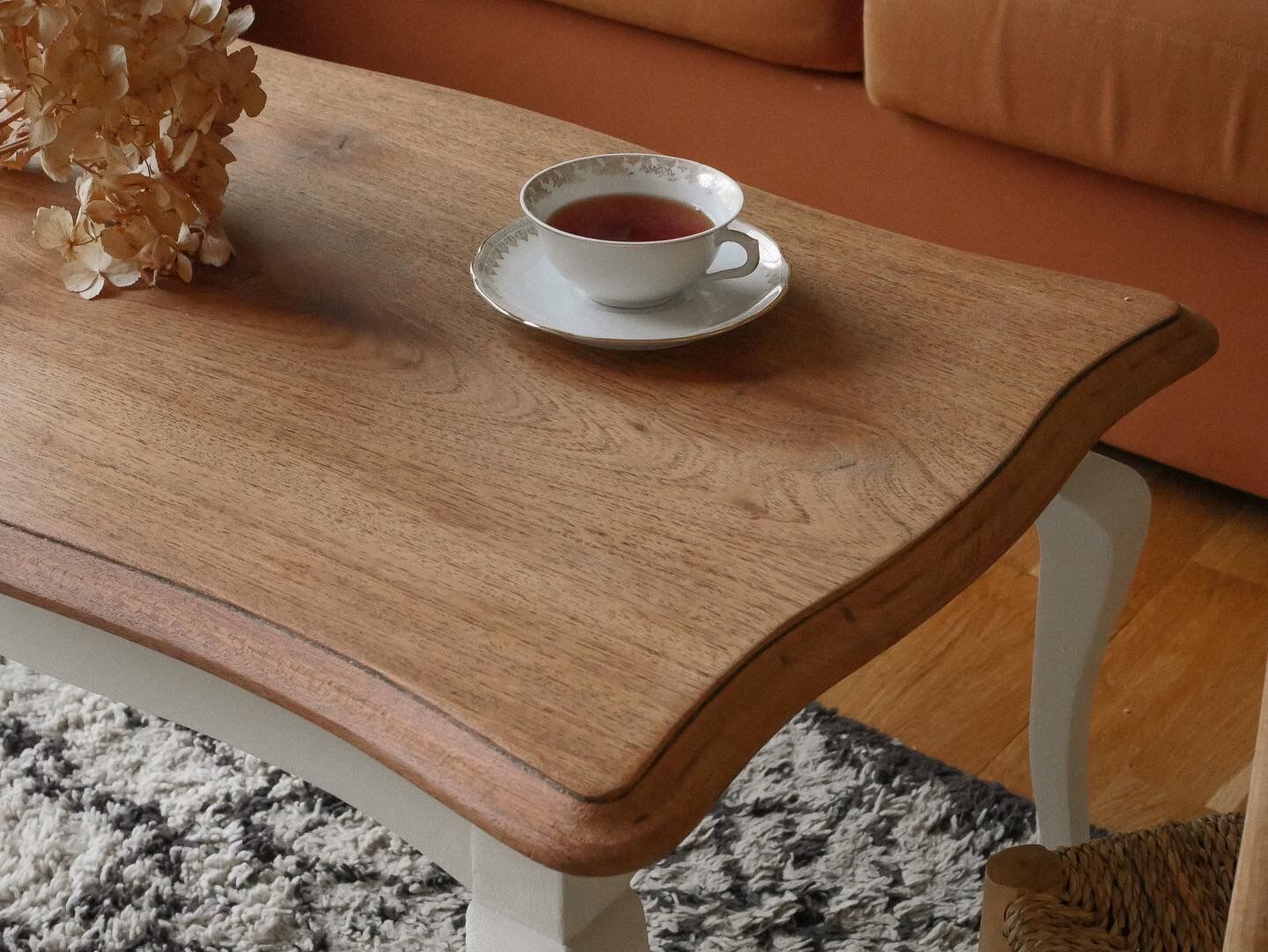 Romantic vintage coffee table