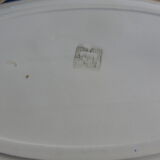 Serving dish/delight Salins les Bains poppy pattern