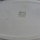 Plat de service/ravier Salins les Bains motif coquelicot