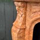 Louis XV Style Fireplace In Red Verona Marble Circa 1880