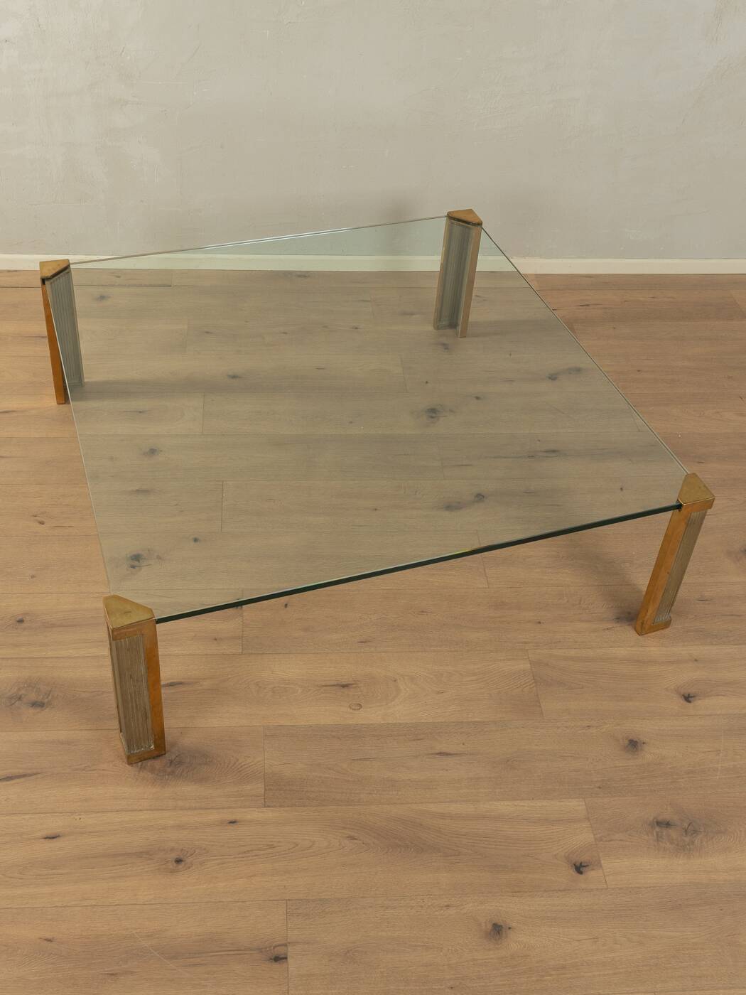 Coffee table, Peter Ghyczy, 132x132 cm