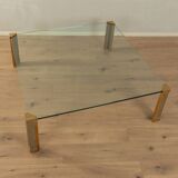 Coffee table, Peter Ghyczy, 132x132 cm