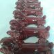 6 ceramic poodle dog knife holders