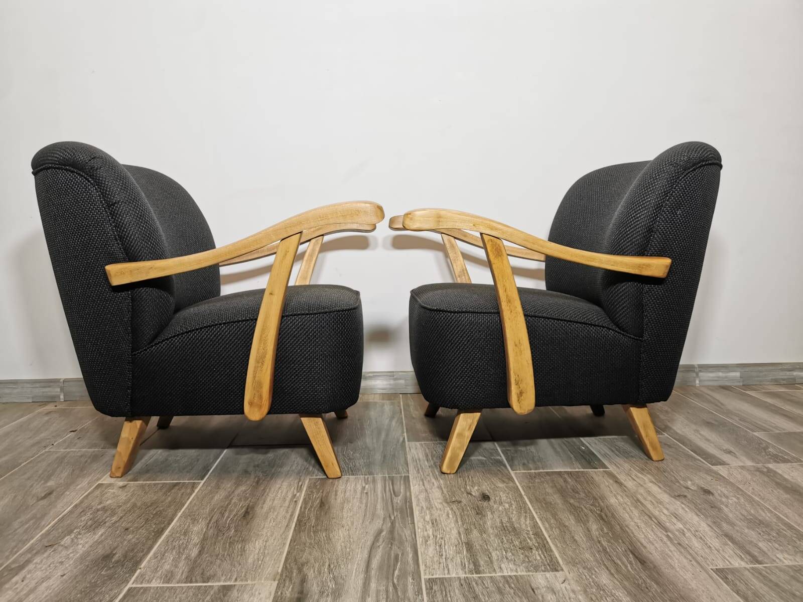Mid-Century Armchairs, 1950's, Set of 2
