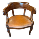 Walnut office chair