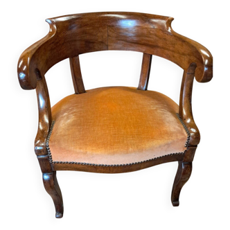Fauteuil de bureau noyer