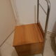 Bedside vintage formica and chrome 70 years internship