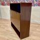 Bureau palissandre mural suspendu design scandinave 1950.