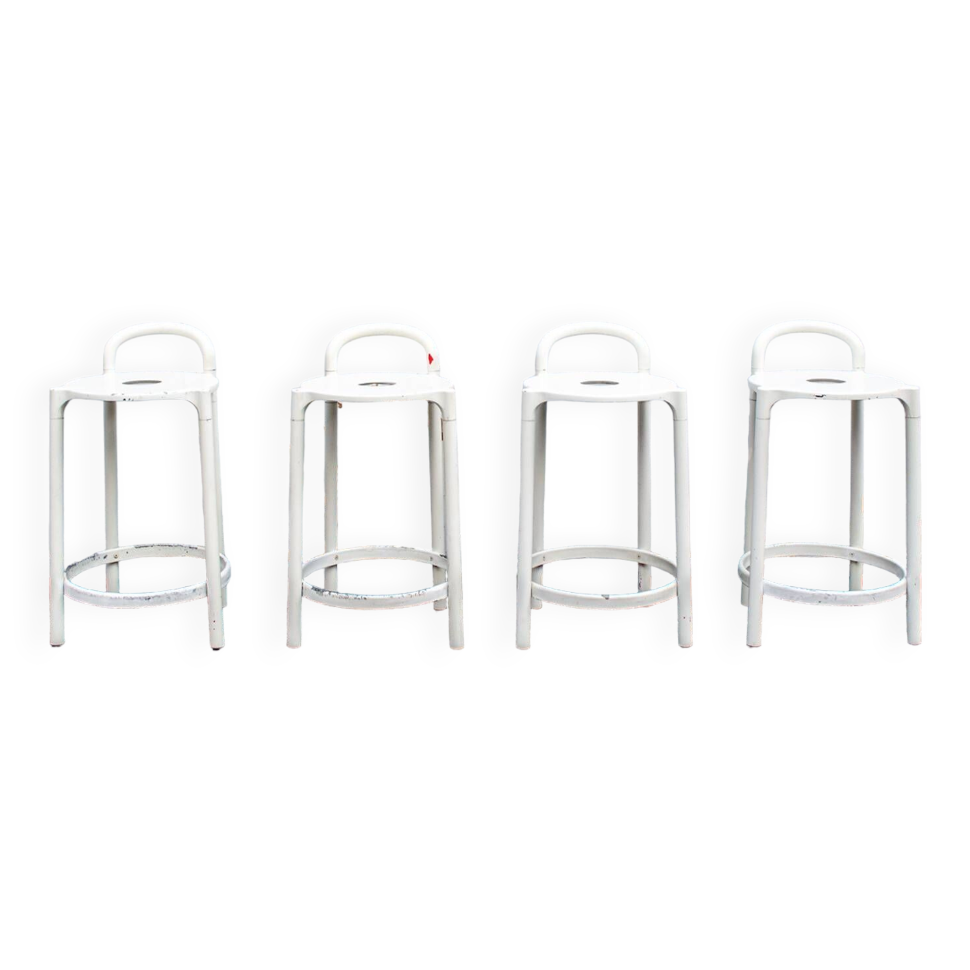 Sgabelli modello Polo di Anna Castelli Ferrieri per Kartell, Anni '80