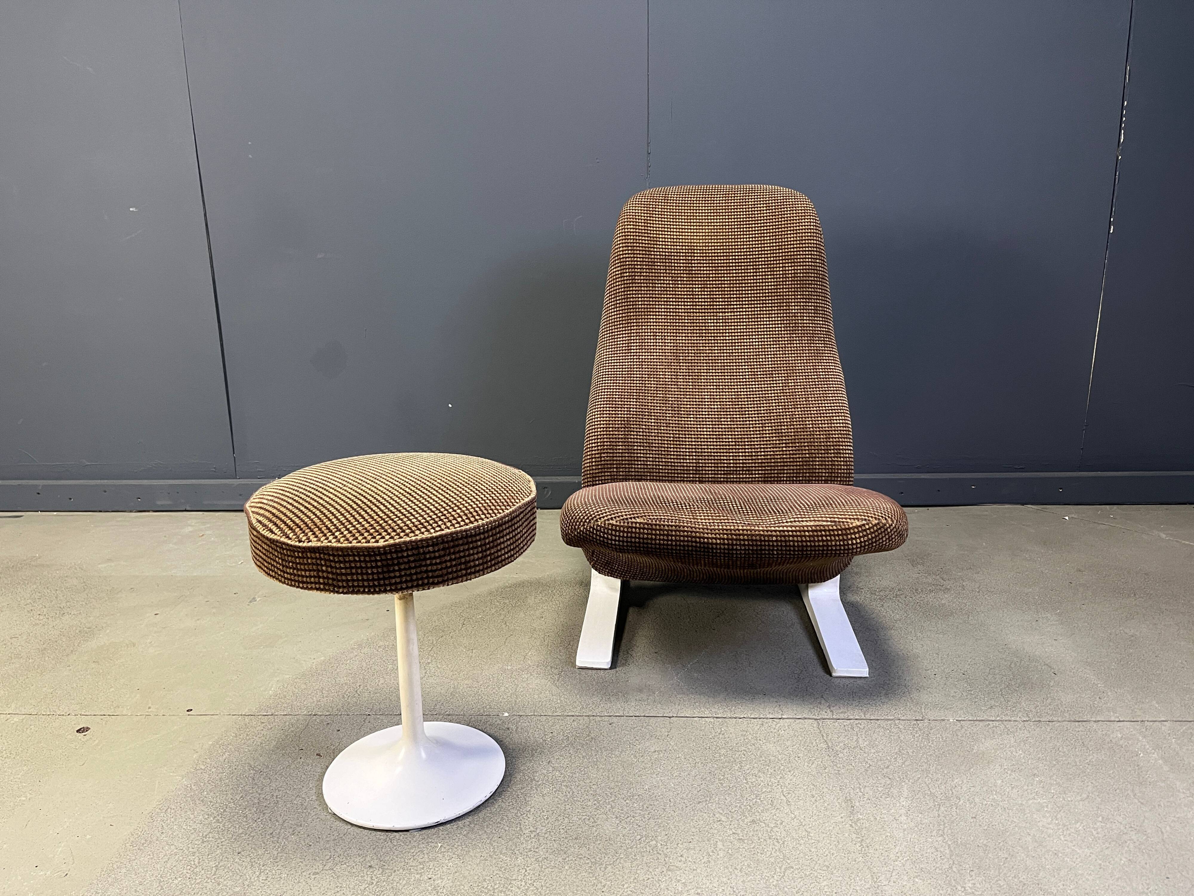 Pierre Paulin Concorde F784 chair, 1970s