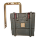 Dark green military trunk