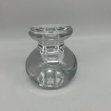 70s crystal candle holder