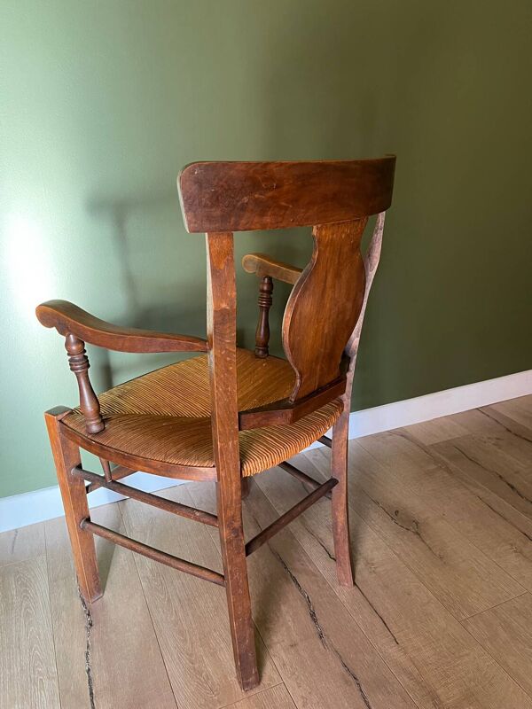 Fauteuil néo basque art déco