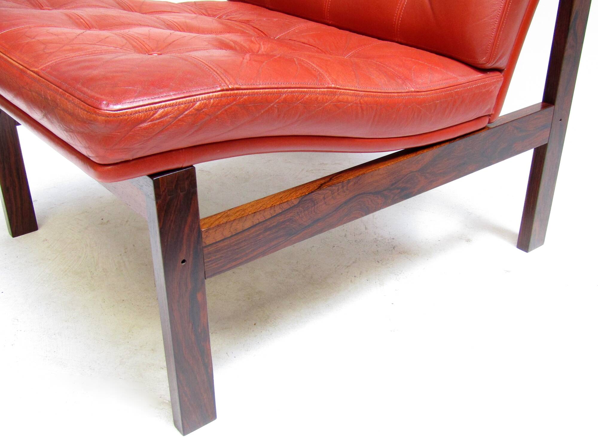 Two Danish Rosewood Lounge Chairs by Ole Knudsen For France & Son