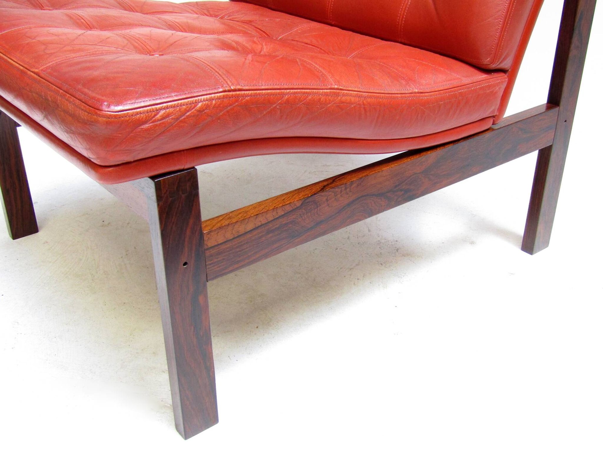 Two Danish Rosewood Lounge Chairs by Ole Knudsen For France & Son