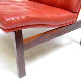 Two Danish Rosewood Lounge Chairs by Ole Knudsen For France & Son