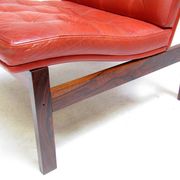 Two Danish Rosewood Lounge Chairs by Ole Knudsen For France & Son