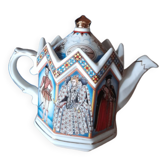 Teapot collection James Sadler Elisabeth 1st series king & queens