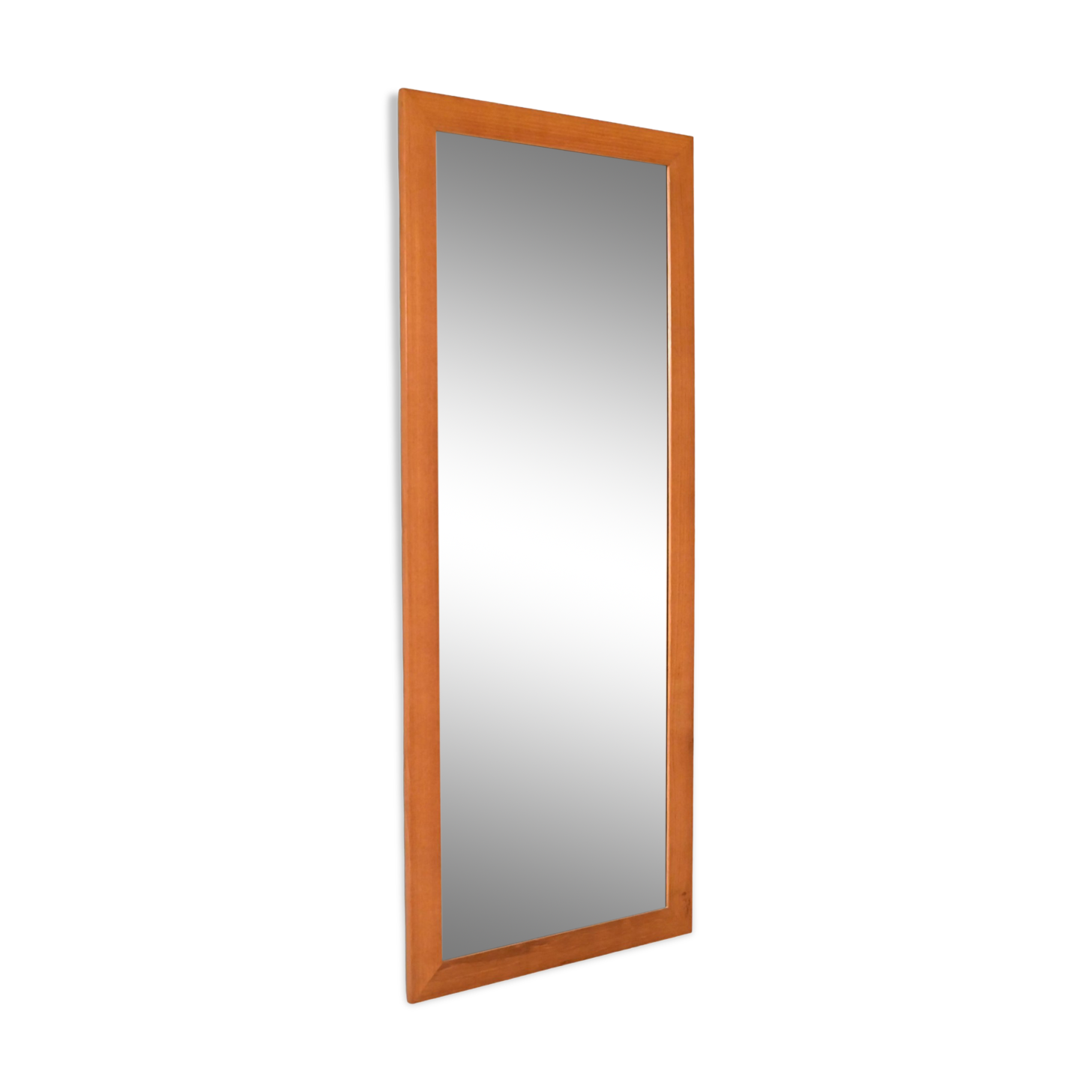 Rectangular modern antique mirror, 123x51 cm