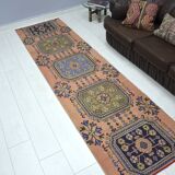 Orange & Green Turkish Runner sku 2241