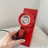 Vintage Space Age Red Magnetic Table Lamp by Brilliant Leuchten AG, Germany