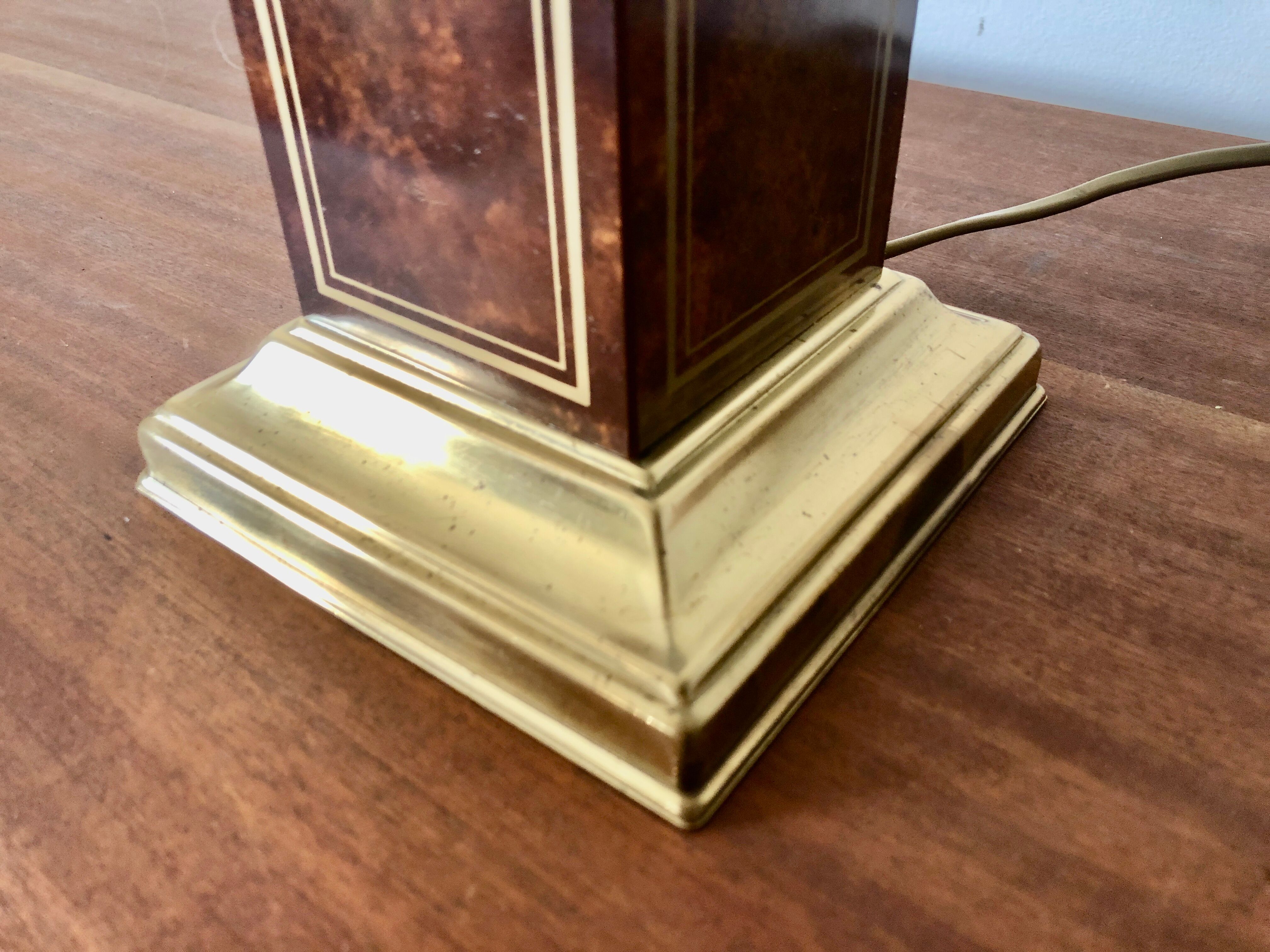 Obelisk lamp foot Le Dauphin 1970