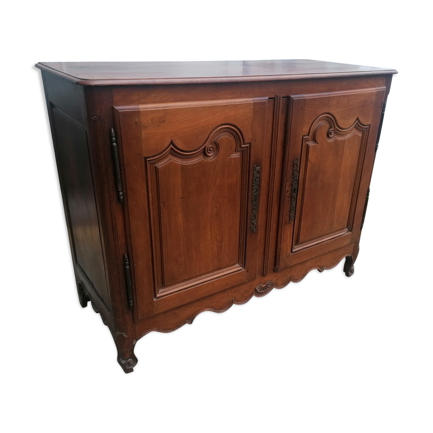 Louis xv cherry wood sideboard